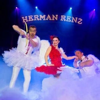 circus herman renz cupido milko clown ballet ballerina circus veren kostuum bedazzled